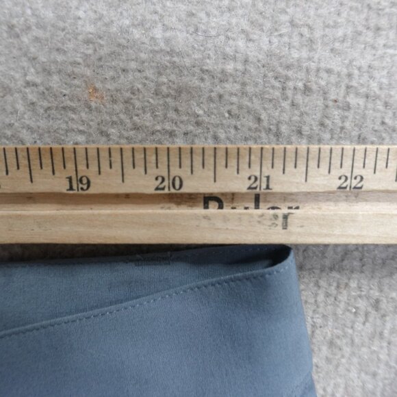 Free Fly Shorts 42 Blue Solid Organic Cotton Poly Spandex Chino Performance - Picture 6 of 9